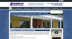Desktop Screenshot of loebrichcontracting.com